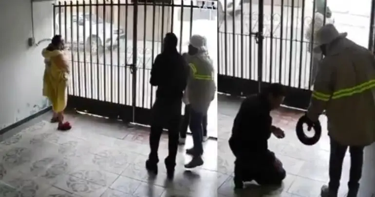 Asaltantes se hacen pasar por trabajadores y encañonan a una familia en León