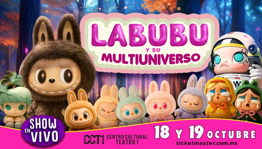 Labubu y su Multiuniverso: Un espectáculo sensorial, mágico y lleno de emociones que llega al CCT1 el 18 y 19 de octubre