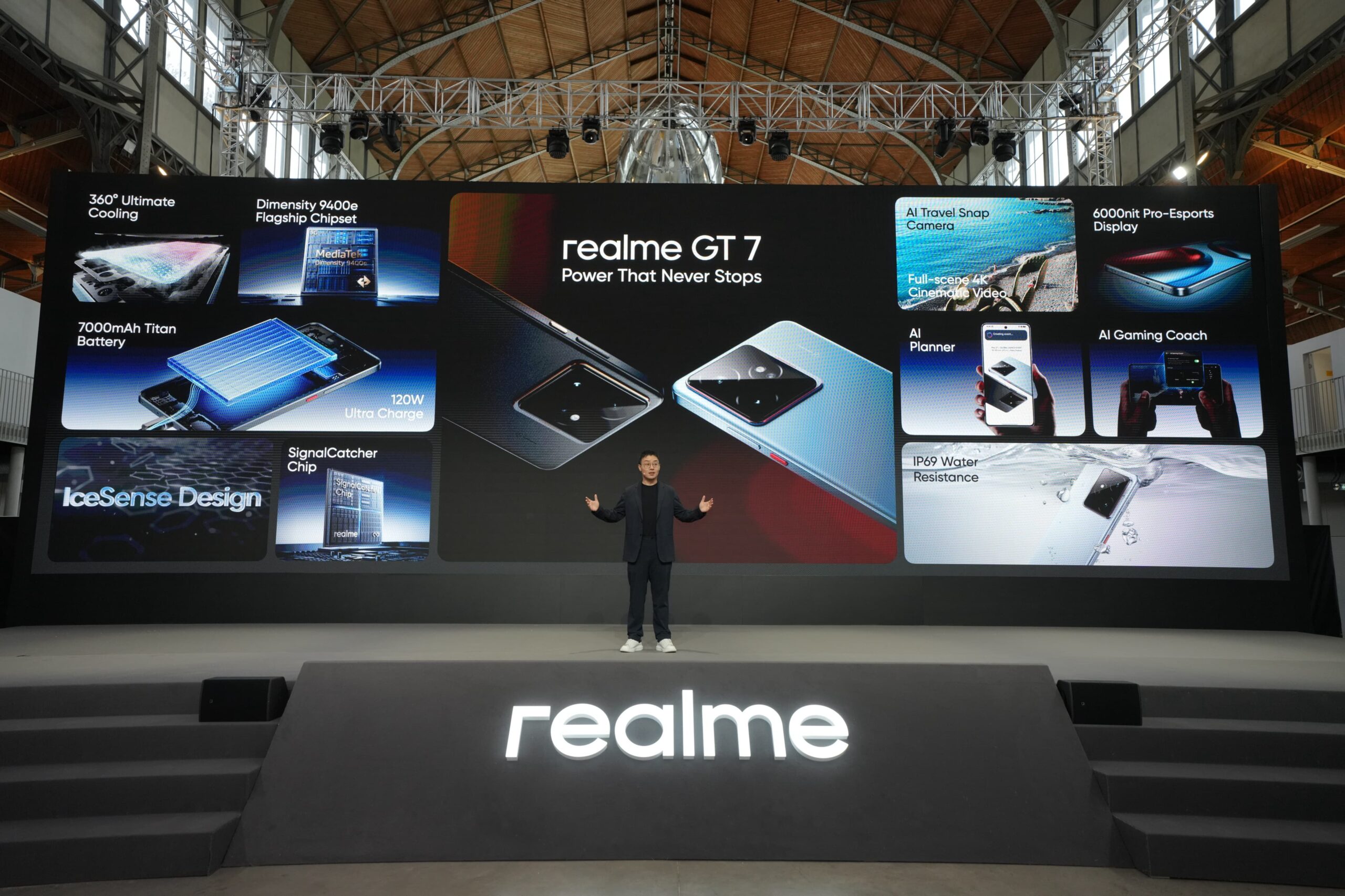 El Poder que Nunca se Detiene: El Flagship Killer  2025 el realme GT 7 Series Hace su Debut Global en París