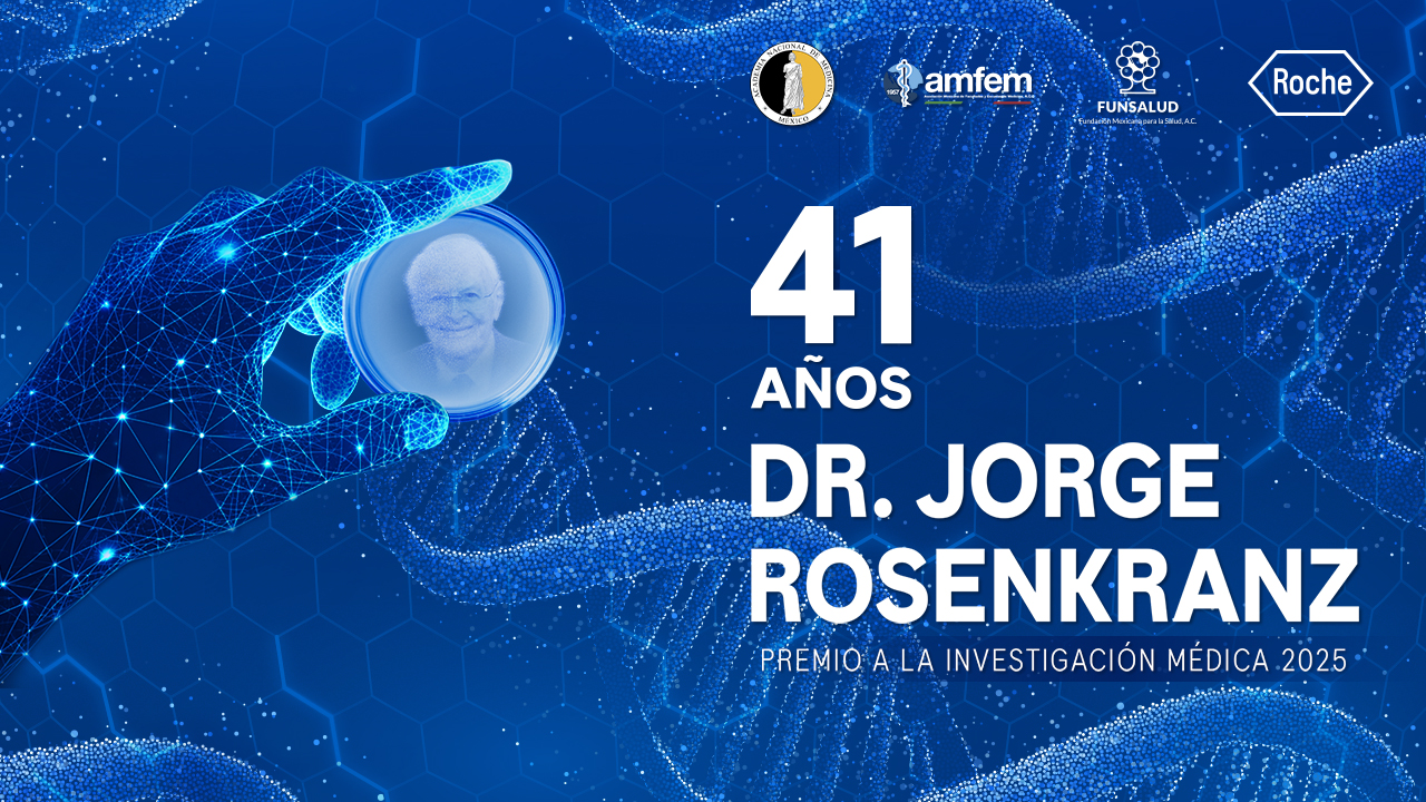 Lista la convocatoria 2025 del Premio a la Investigación Médica Dr. Jorge Rosenkranz