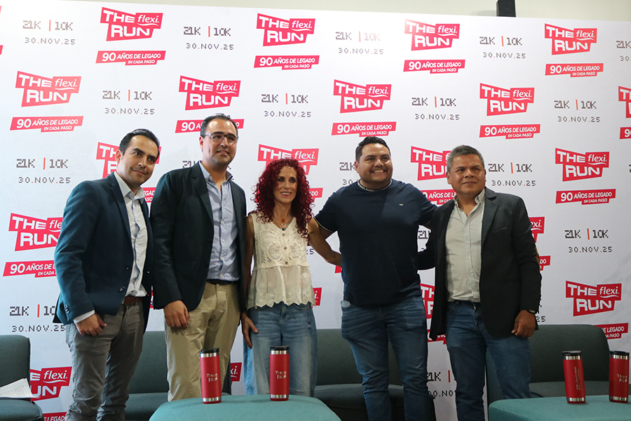 Flexi celebra 90 años caminando con México y lanza su gran carrera conmemorativa abierta al público