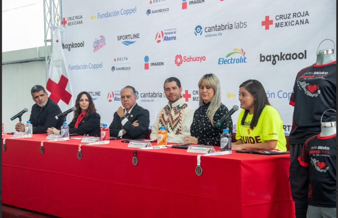 En las 32 entidades federativas del país se realizará la carrera de la Cruz Roja