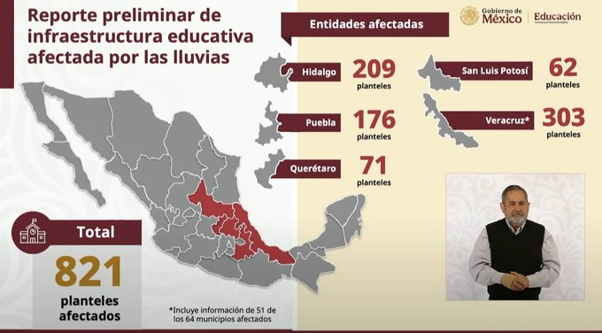 Disminuyen comunidades incomunicadas: SICT; CFE define estrategia para restablecer servicio