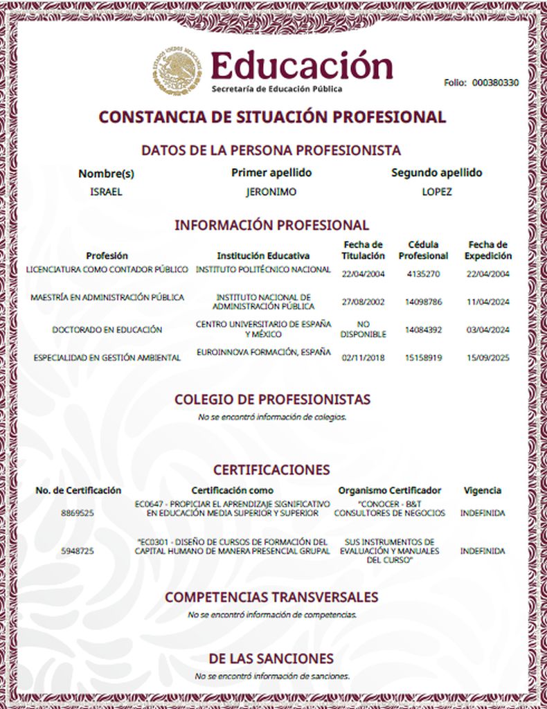 Mario Delgado encubre irregularidades y actos de corrupción en la Dirección General de Profesiones de la SEP