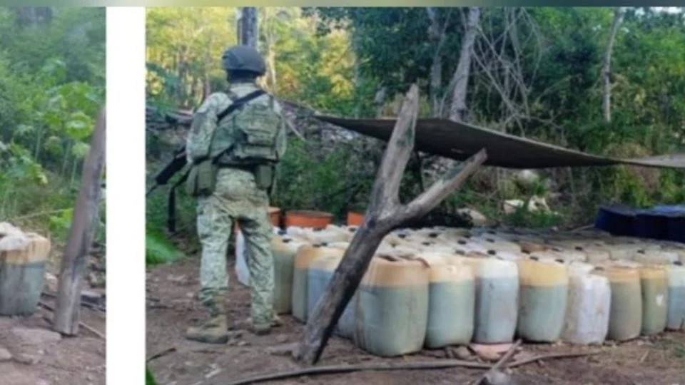 Desmantelan en Culiacán almacén de sustancias químicas para la elaboración de drogas