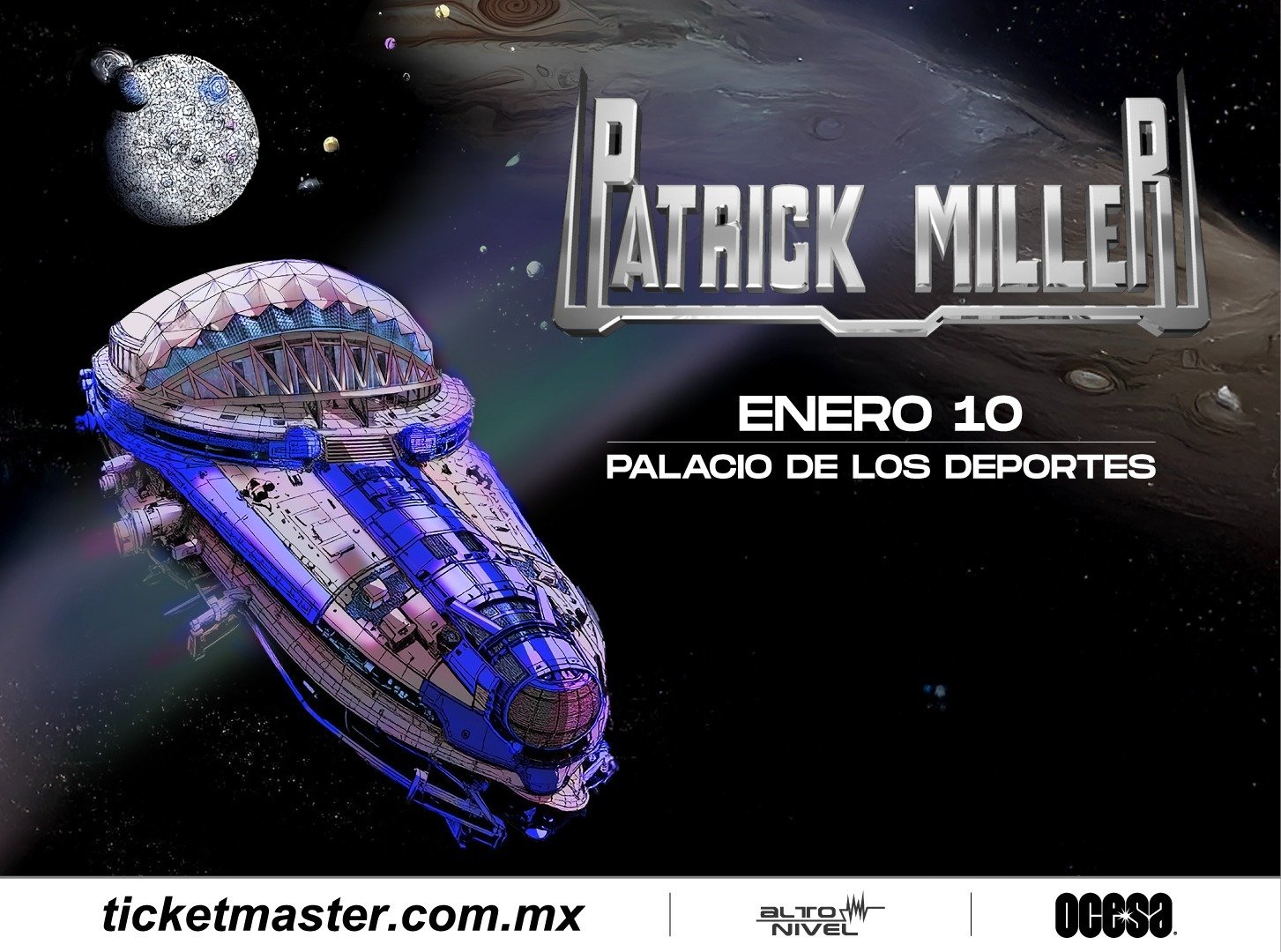 Patrick Miller transformará el Domo de Cobre en la pista de baile más grande de México