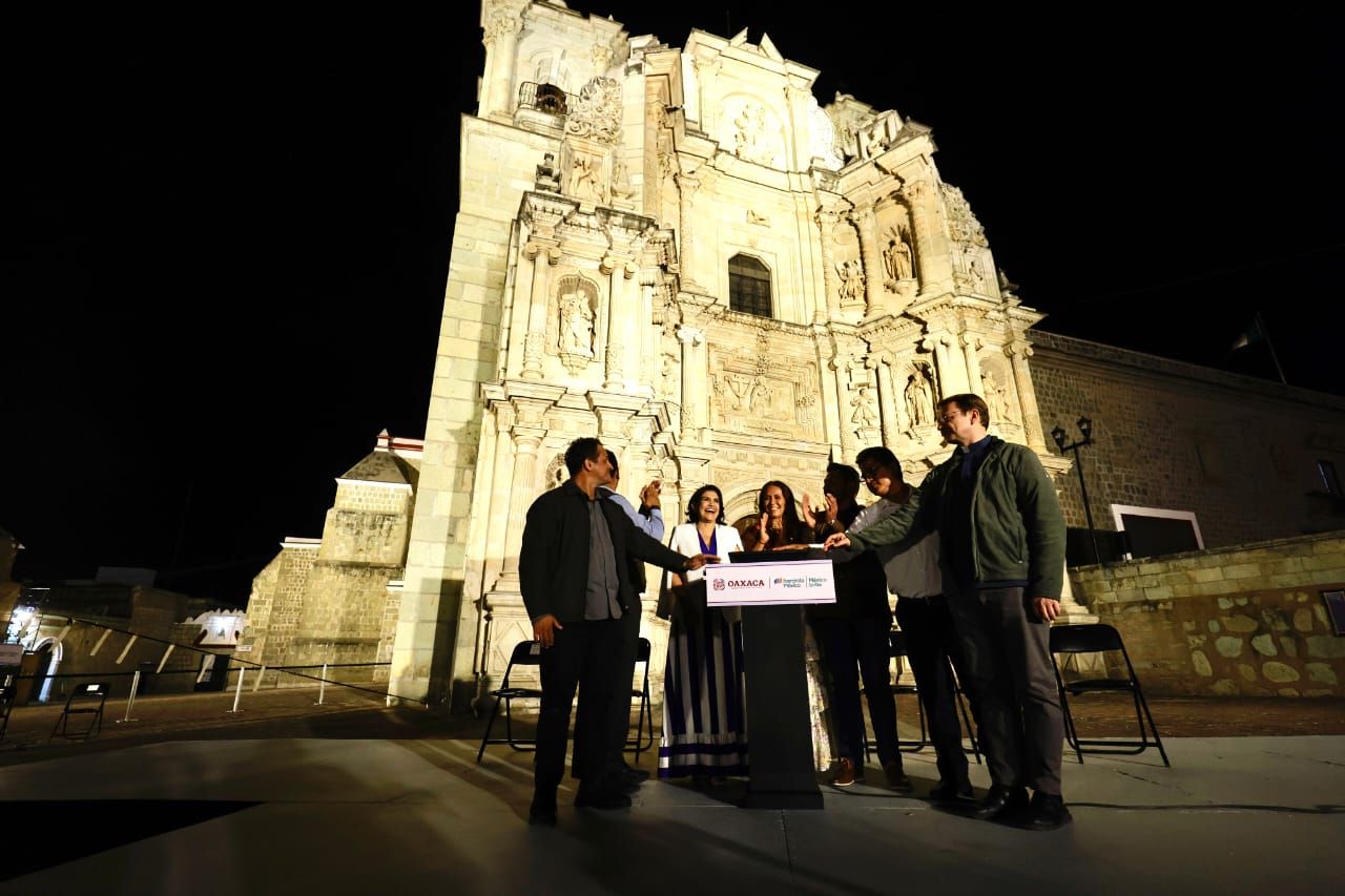 Oaxaca e Iberdrola México encienden la historia: la Basílica de la Soledad brilla con una nueva iluminación