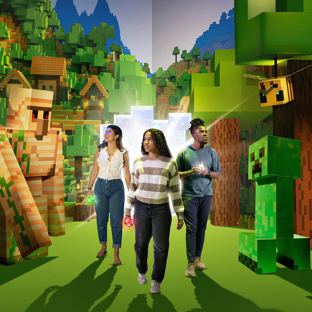 ¡La primera experiencia inmersiva de Minecraft llega a México en marzo de 2026!