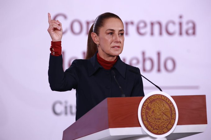 Sheinbaum admite que EU tiene más elementos para una intervención en México