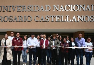 Todos los estudiantes de la Universidad Nacional Rosario Castellanos recibirán la Beca Gertrudis Bocanegra: Presidenta Claudia Sheinbaum